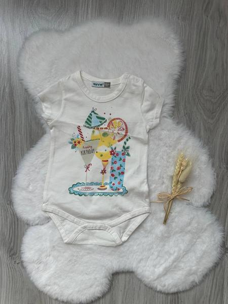 Боди Emir kids (0.3-1) 1014 white (лето)