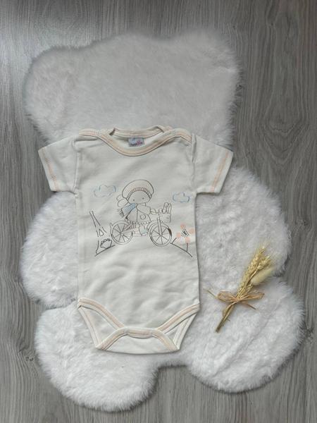 Боди Emir kids (0.3-1) 1018 white (лето)