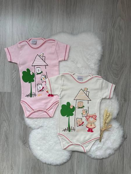 Боди Emir kids (0.3-1) 1019 white (лето)