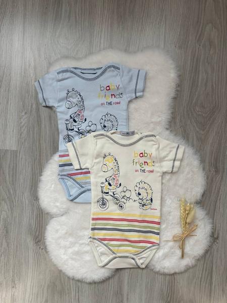 Боди Emir kids (0.3-1) 1023 l.blue (лето)