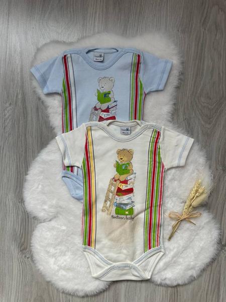 Боди Emir kids (0.3-1) 1024 l.blue (лето)