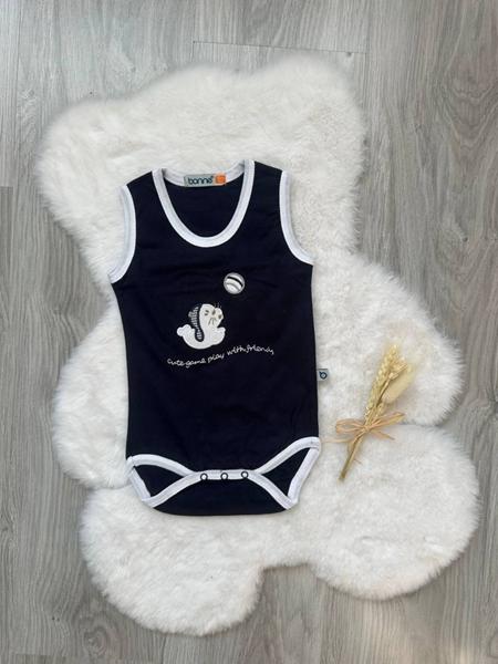 Боди Emir kids (0.3-1) 1034 navy (лето)