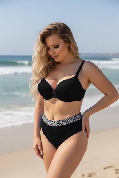 Купальник DFK (48-56) 25005 black (лето)