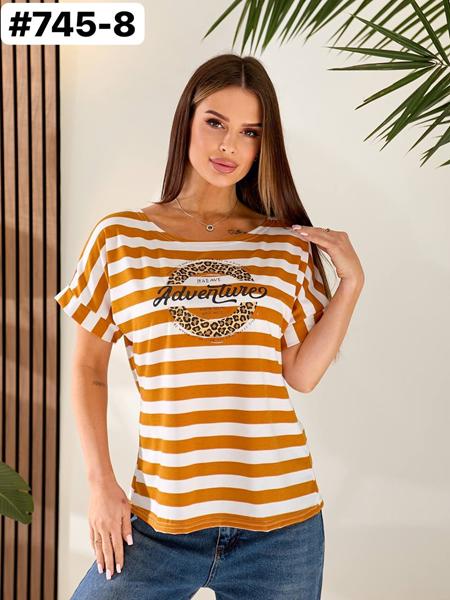 Футболка BAT (46-52) 745-8 orange (лето)