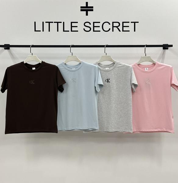 Футболка Little Secret (S-L) 1078 brown (лето)