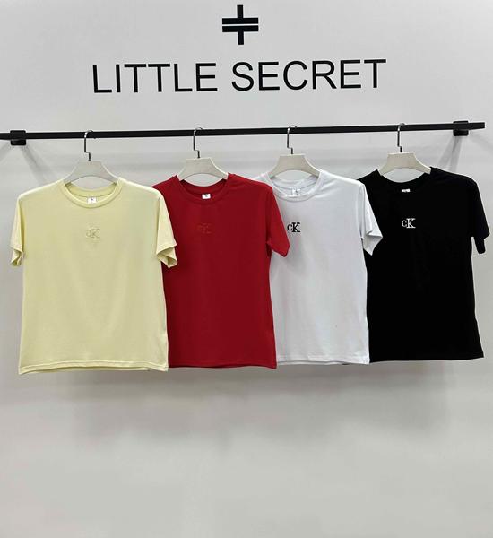 Футболка Little Secret (S-L) 1078 yellow (лето)