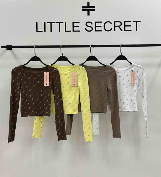 Топ Little Secret (S-L) 500204 d.beige (деми)