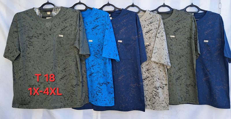 Футболка Peng (XL-4XL) T18 mix (лето)