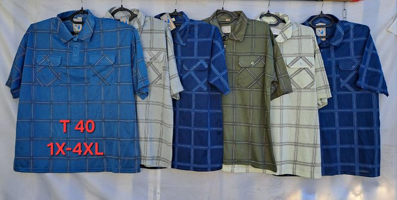 Футболка Peng (XL-4XL) T40 mix (лето)