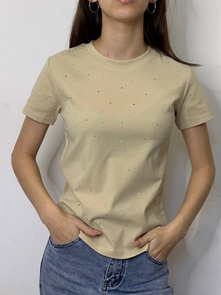 Футболка Kosta (42-46) H293-1 l.beige (лето)