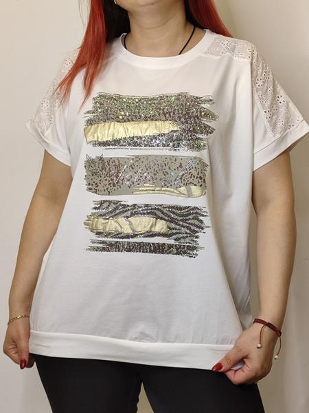 Футболка Kosta (48-52) KS100 white (лето)