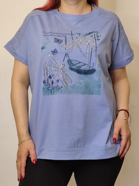 Футболка Kosta (48-52) KS104 lilac (лето)