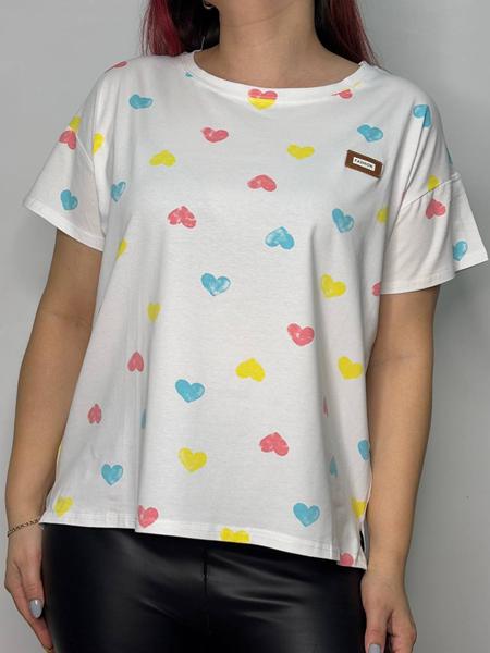 Футболка Kosta (52-58) KS134 white (лето)