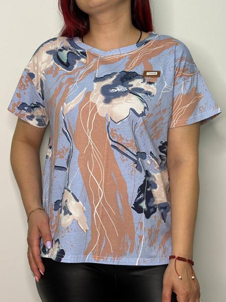 Футболка Kosta (52-58) KS143 l.blue (лето)