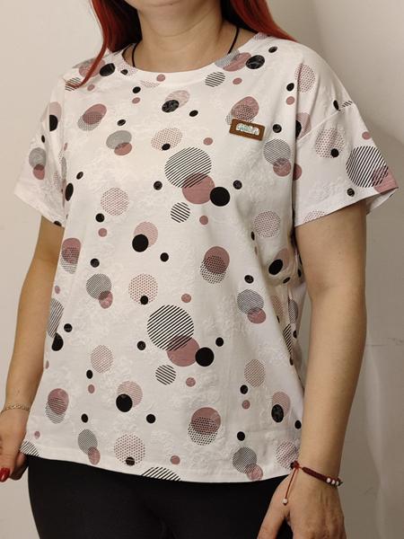 Футболка Kosta (42-48) KS215 white (лето)