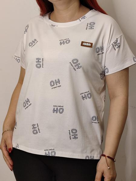 Футболка Kosta (42-48) KS216 white (лето)