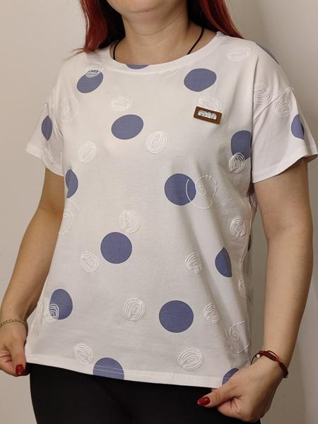 Футболка Kosta (42-48) KS218 white (лето)