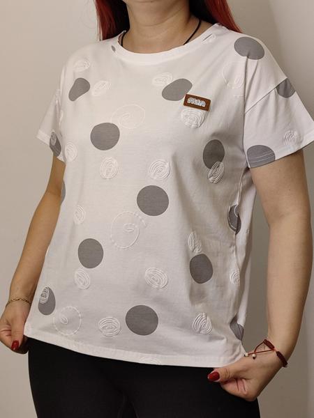 Футболка Kosta (42-48) KS221 white (лето)