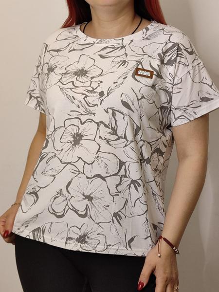 Футболка Kosta (42-48) KS222 white (лето)