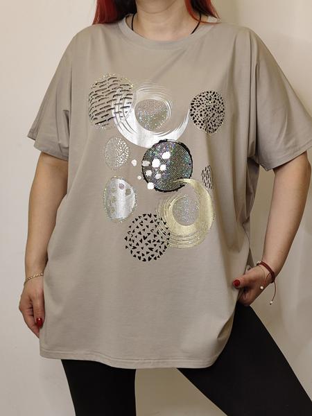 Футболка Kosta (54-58) KS38 beige (лето)