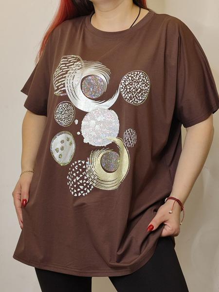 Футболка Kosta (54-58) KS42 brown (лето)