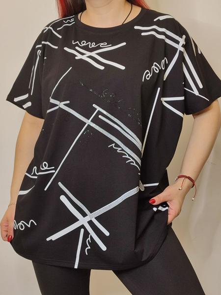 Футболка Kosta (54-58) KS48 black (лето)