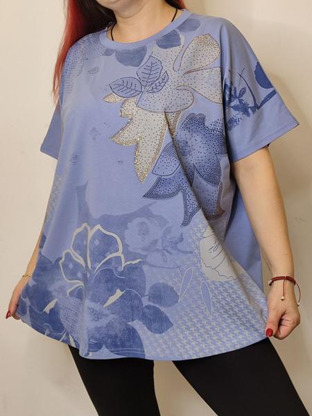 Футболка Kosta (54-58) KS57 lilac (лето)