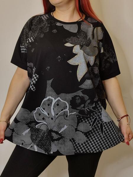 Футболка Kosta (54-58) KS59 black (лето)