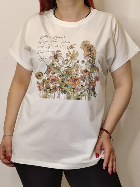 Футболка Kosta (48-52) KS71 white (лето)