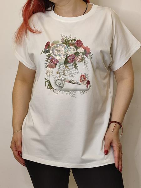 Футболка Kosta (48-52) KS83 white (лето)