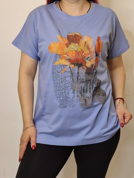 Футболка Kosta (48-52) KS91 black (лето)