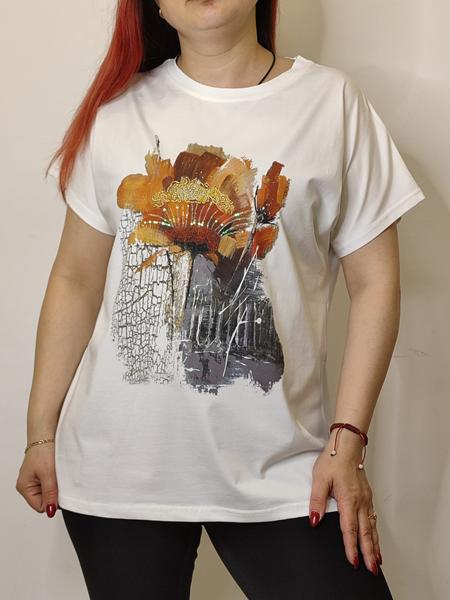 Футболка Kosta (48-52) KS92 white (лето)