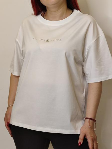 Футболка Kosta (52-56) L529 white (лето)