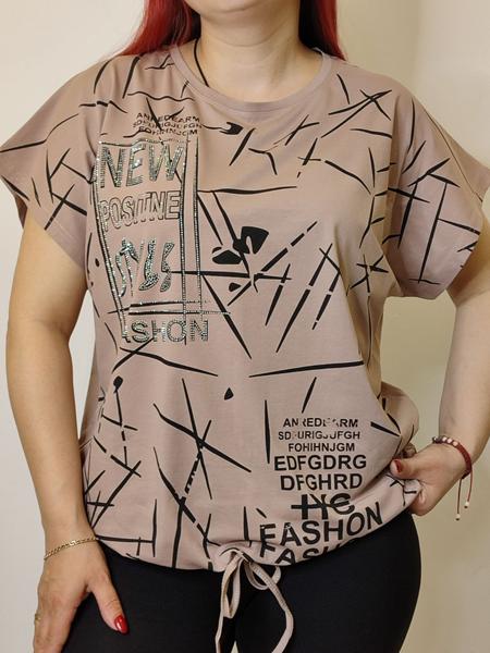 Футболка Kosta (50-54) 1703 brown (лето)