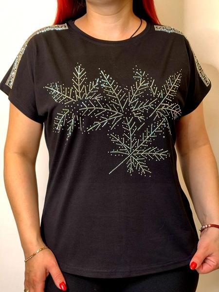 Футболка Kosta (48-52) 1713 black (лето)