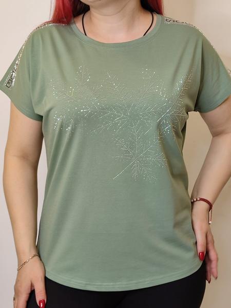 Футболка Kosta (48-52) 1713 green (лето)