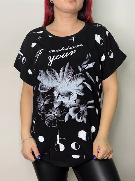 Футболка Kosta (50-54) 5533 black (лето)