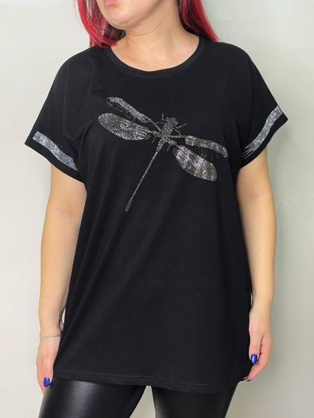 Футболка Kosta (50-54) 5592 black (лето)