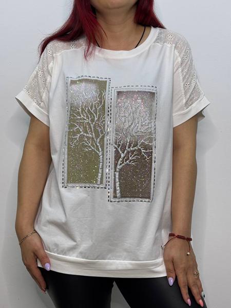 Футболка Kosta (48-52) 7502 white (лето)