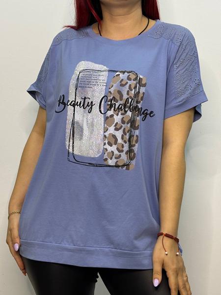 Футболка Kosta (48-52) 7518 lilac (лето)