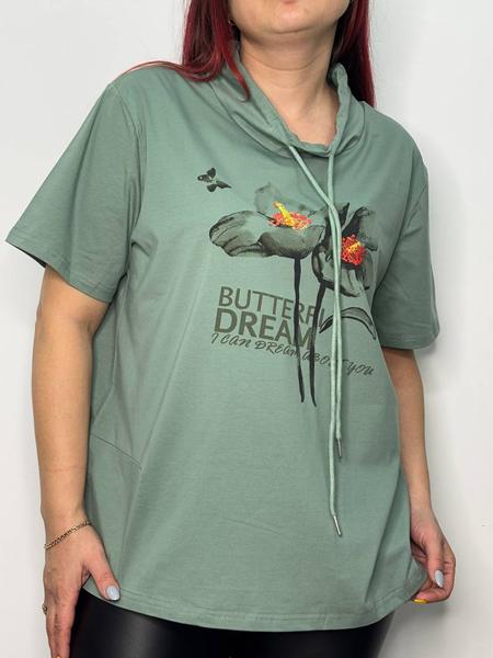 Футболка Kosta (50-54) 8503 green (лето)