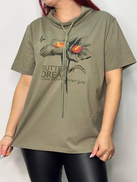 Футболка Kosta (50-54) 8503 khaki (лето)