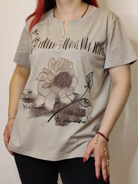 Футболка Kosta (48-52) 9668 beige (лето)