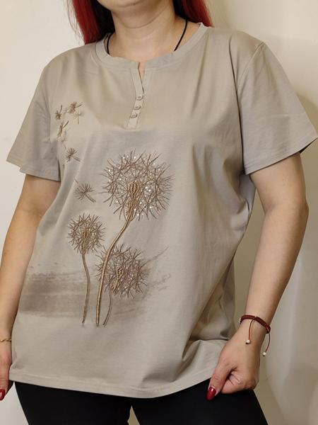 Футболка Kosta (48-52) 9679 beige (лето)