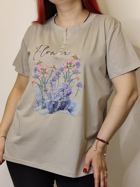 Футболка Kosta (48-52) 9687 beige (лето)