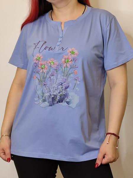 Футболка Kosta (48-52) 9687 lilac (лето)