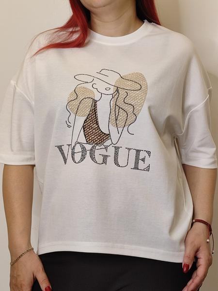 Футболка Kosta (46-48) A101 white (лето)