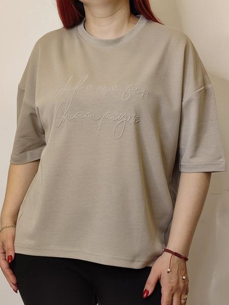 Футболка Kosta (46-48) A102 grey (лето)