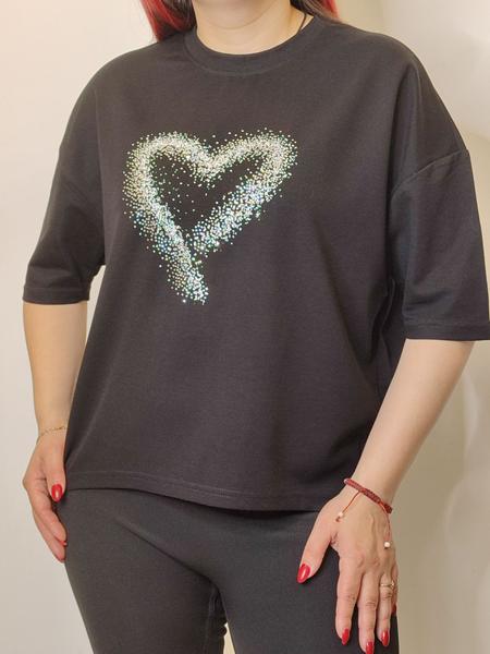 Футболка Kosta (46-48) A103 black (лето)