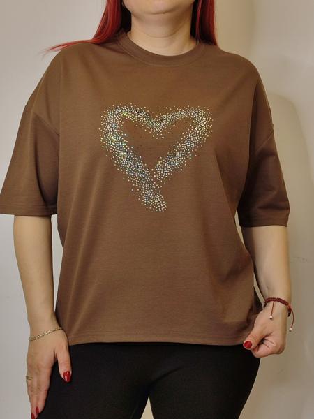 Футболка Kosta (46-48) A103 brown (лето)